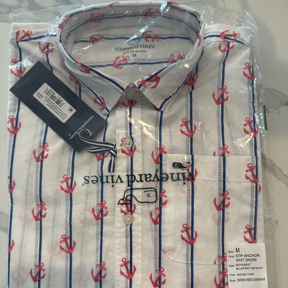 Vineyard Vines Boys Boat Blueprint